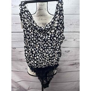 NWT Free People‎ Small Lacy Intimacy Body Suit 100 Percent Viscose